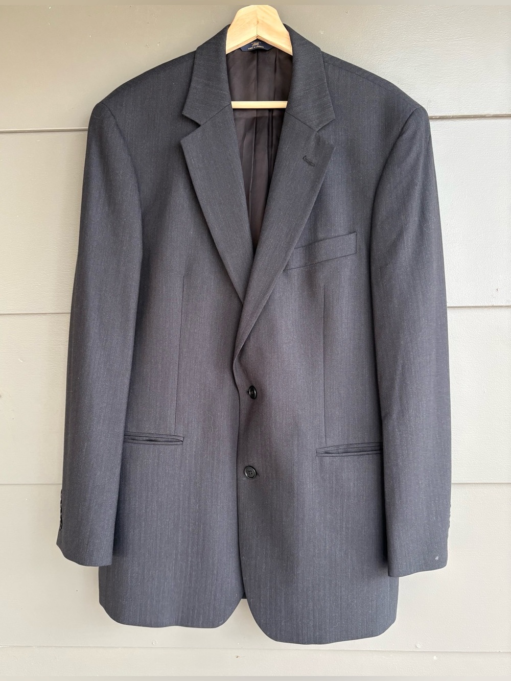 Brooks Brothers 346 Stretch Dark Gray Men’s Suit Jacket